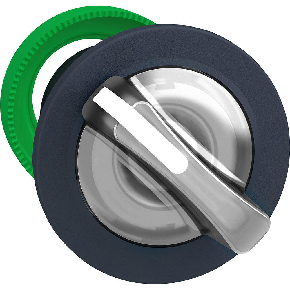 Selector Switch Accessories; Switch Accessory Type: Handle ; For Use With: Harmony XB5 Flush Mounted Illuminated Selector Switch ; Switch Style: Handle ; Color: White ; Mounting Hole Diameter (mm): 30 ; UNSPSC Code: 39122217