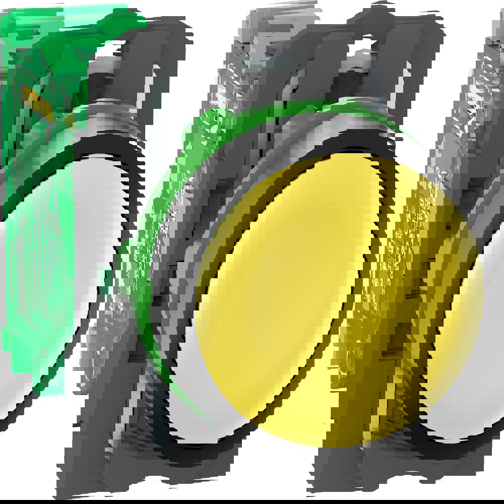 Wireless Pushbutton Systems; Type of Receiver: Non-Programmable ; Operation Type: Maintained (MA) ; Color: Yellow ; Material: Plastic ; Action: Maintained ; UNSPSC Code: 39122216