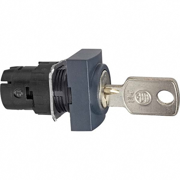 Selector Switch Only: 2 Positions, Maintained (MA), Key