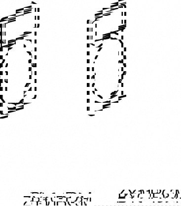Rectangular, Legend Plate - Off-On