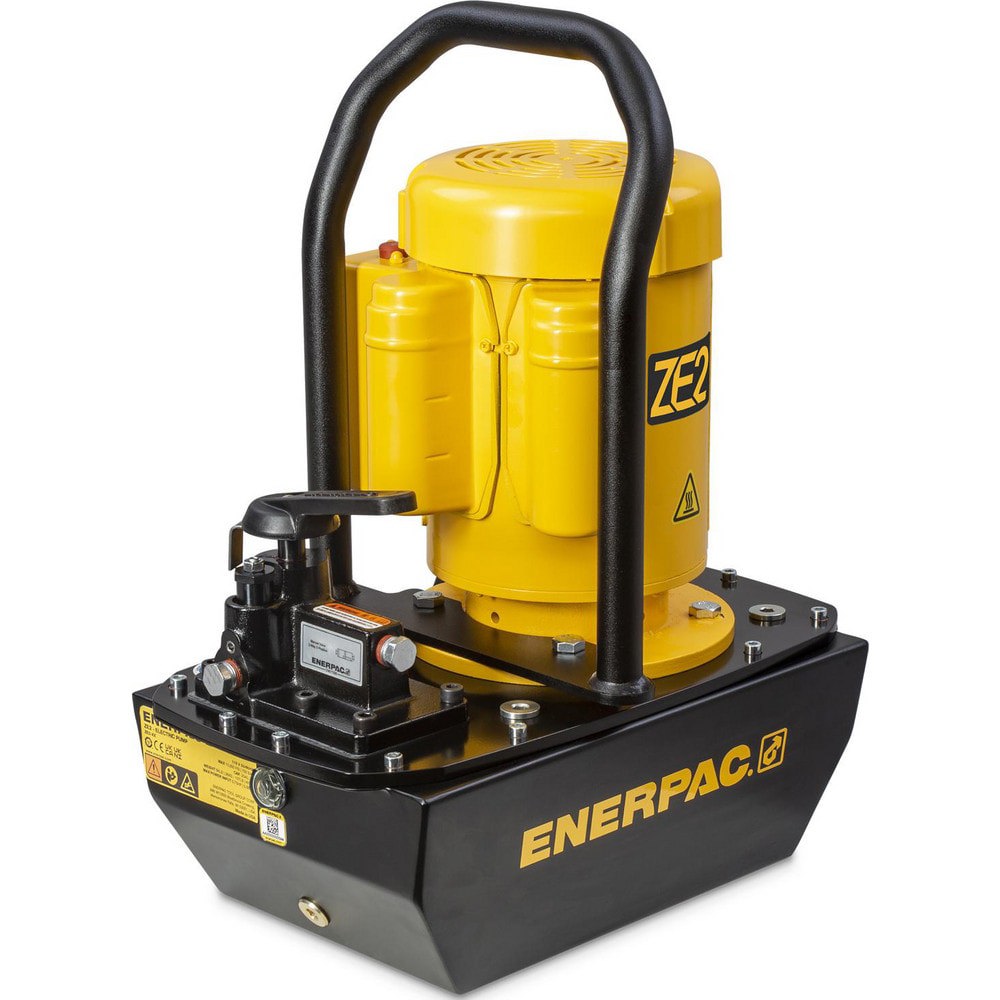 Power Hydraulic Pumps & Jacks; Type: Electric Hydraulic Pump ; 1st Stage Pressure Rating: 10000psi ; 2nd Stage Pressure Rating: 10000psi ; Pressure Rating (psi): 10000 ; Oil Capacity: 1.8 gal ; Actuation: Double Acting