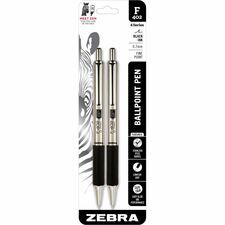 PEN,F-402,.7MM, 2/PK,BK