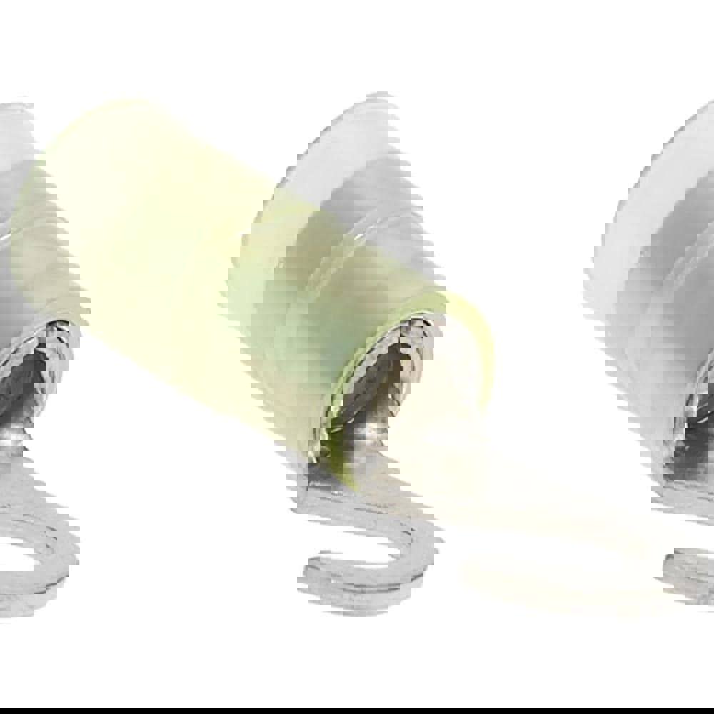 Hook Ring Terminal: Partially Insulated, 12 to 10 AWG, Crimp Connection
