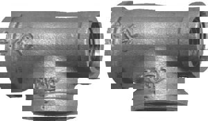 1-1/2X1-1/4X1/2 BLK MI 150# TEE