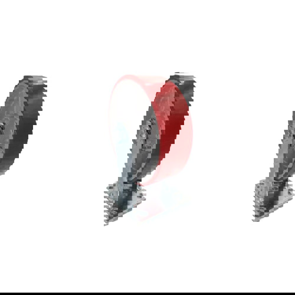 Rigid Top Plate Caster: Polyurethane, 6