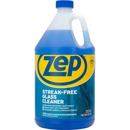 CLEANER;GLASS;ZEP;128OZ.