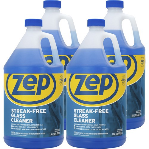 CLEANER;GLASS;ZEP;128OZ.
