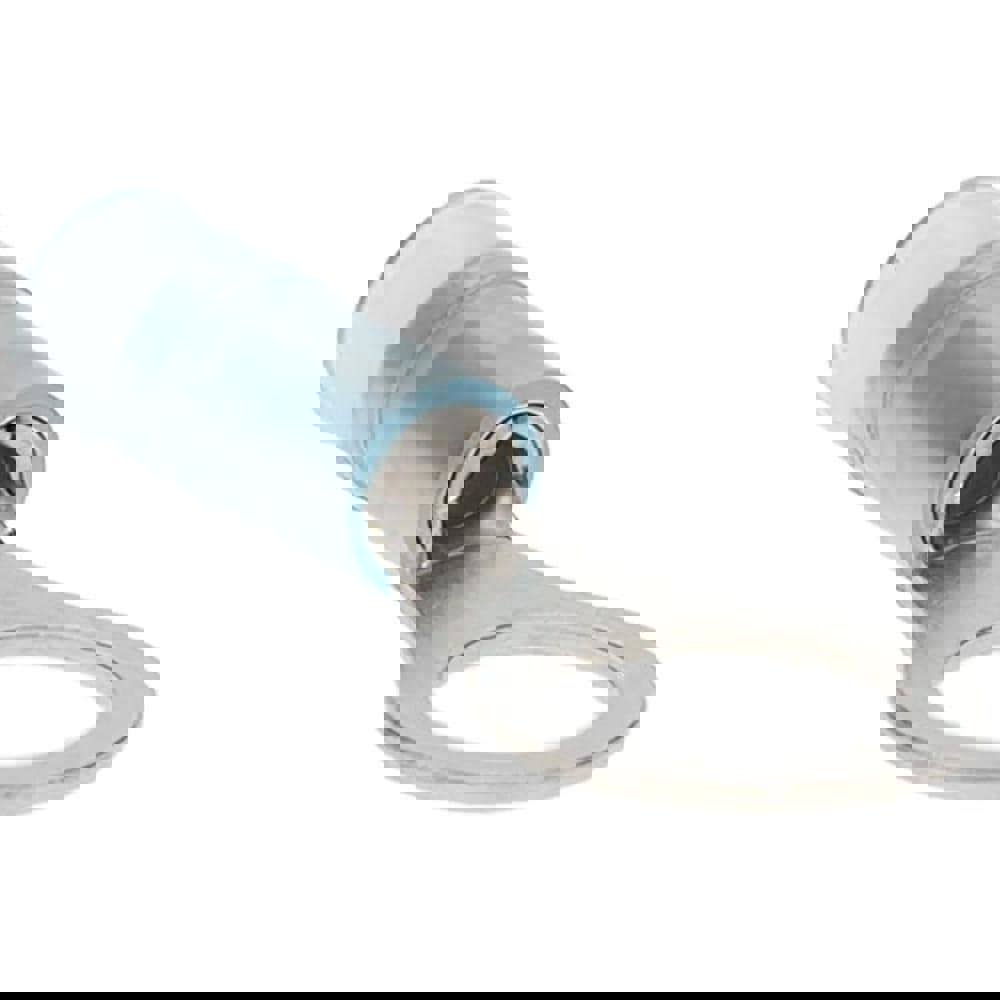 Circular Ring Terminal: Partially Insulated, 16 to 14 AWG, Crimp Connection