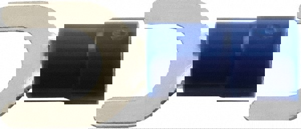 Circular Ring Terminal: Partially Insulated, 16 to 14 AWG, Crimp Connection