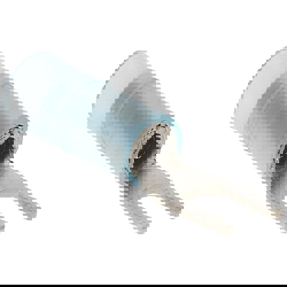 Standard Fork Terminal: Blue, Nylon, Partially Insulated, #6 Stud, Crimp