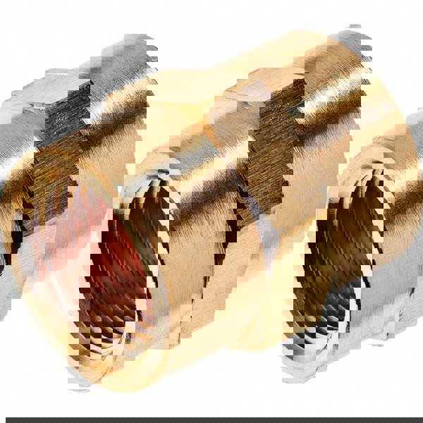 Brass Pipe Coupling: 3/8