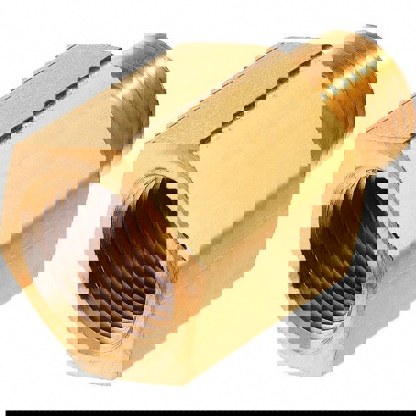 Brass Pipe Reducing Adapter: 1/4 x 1/8