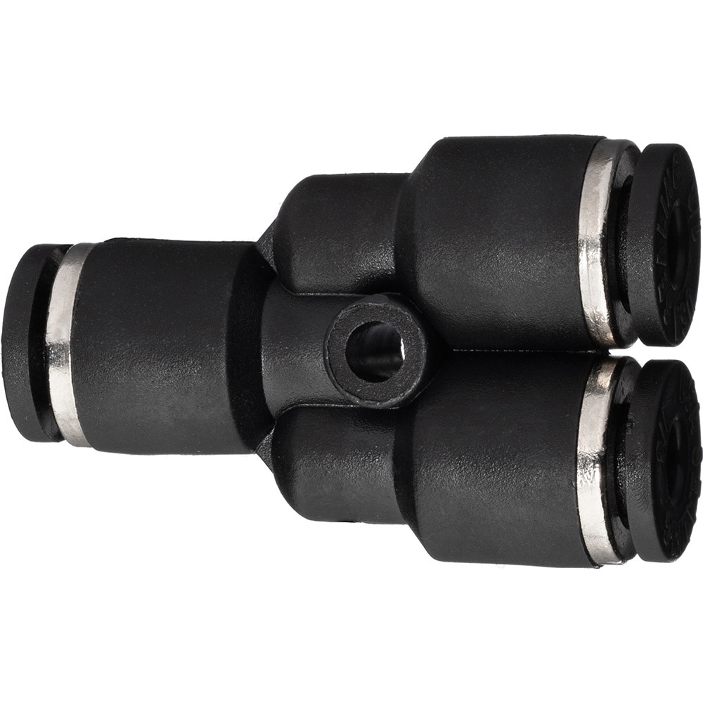 Push-to-Connect Tube Fitting: Union Y, 1/2