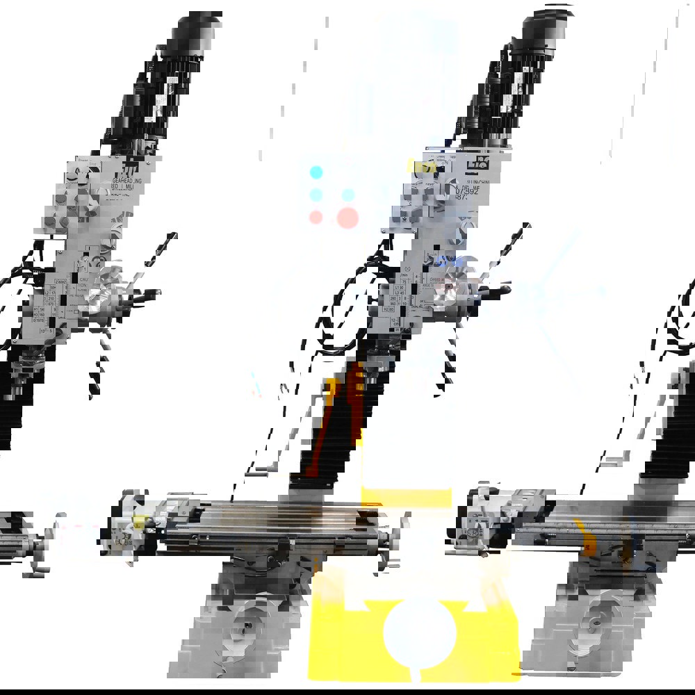 HD Benchtop Mill/Drill with Power Feed & Tapping: 10