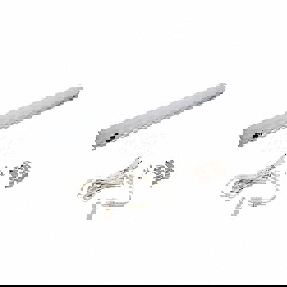 Undercabinet Light Fixtures; Lamp Type: Integrated LED; LED ; Number of Lamps: 1 ; Overall Length (Feet): 19 in; 19.00 ; Overall Width: 2 ; Lumens: 662 ; Wattage: 6.400; 6.4