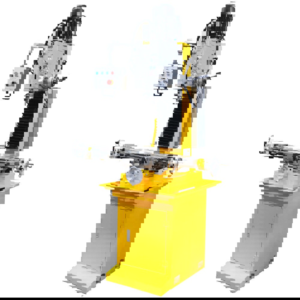 Mill Drill Machines; Drilling Capacity in Steel (Inch): 1-1/4 ; End Milling Capacity (Decimal Inch): 1.25 ; Face Milling Capacity (Decimal Inch): 3.125 ; Left-Hand Head Tilt (Degrees): 45.00 ; Right-Hand Head Tilt (Degrees): 45.00
